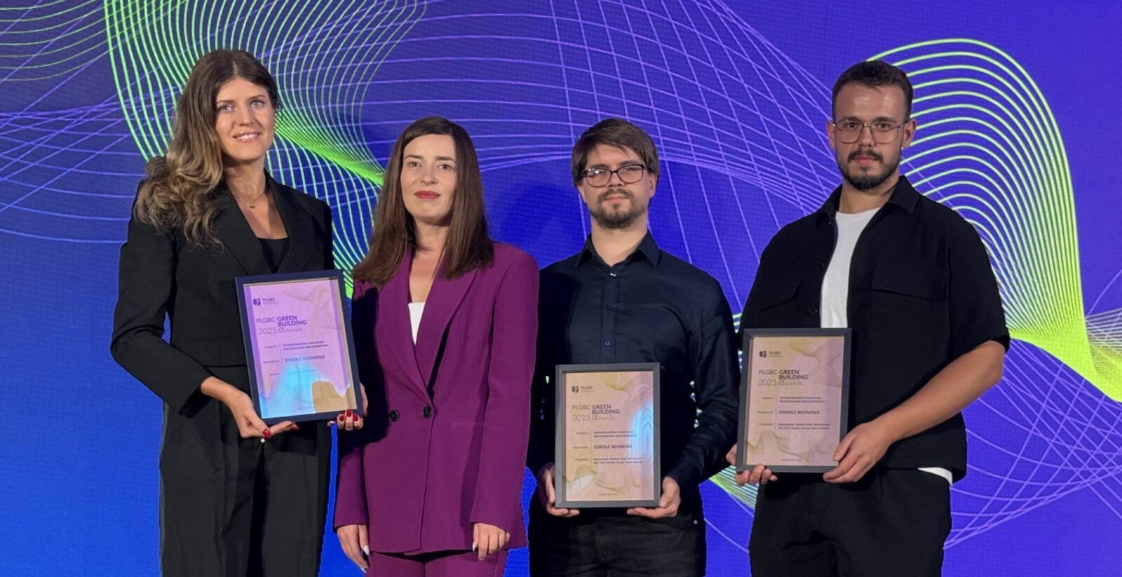 Osiedle Neonowe wyróżnione w konkursie Green Building Awards 2025 – sukces Pekabex Development